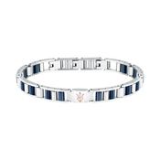 maserati jewels ceramic bracelet stainless steel rg ceramic blue 18+3.5cm image