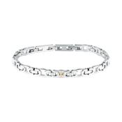 maserati jewels iconic bracelet stainless steel gold plated 18+3.5cm image