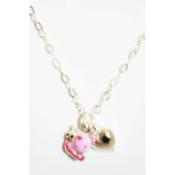 kidko pendent snail &amp; heart
