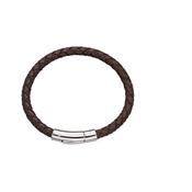 charlie  boys brown leather bracelet image