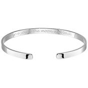 selene open bangle "love you to the moon and back " image