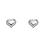 freya  medium heart earrings image