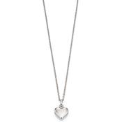 mia  plain small heart pendant and chain image