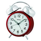 seiko quartz bedside red bell alarm clock image