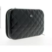 ogon black clutch lady bag  quilted aluminium image