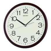 seiko quartz brown wall clock image