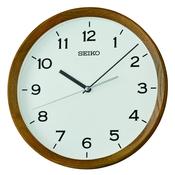seiko quartz wooden wall clock image