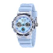 sector ex-46 43mm anadigi sky blue with illuminating case image