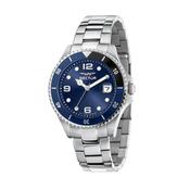 sector quartz gents stainless steel blue dial bracelet watch image