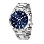 sector 270 45mm mult blue dial stainless steel bracelet image
