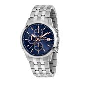 sector no limits 660 42mm chrono blue dial stainless steel watch image