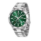 sector no limits 270 45mm chrono green dial stainless steel bracelet watch image