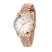 maserati epoca 34mm 3h mop w/diam dial br rg