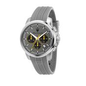 maserati succeso 42mm chr sil+grey dial grey st