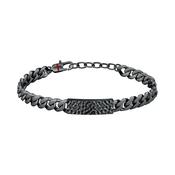 sector jewels energy bracelet with hammered tag 22cm image