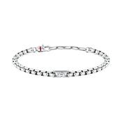 sector jewels marine bracelet stainless steel tag &amp; anchor 19+3cm image