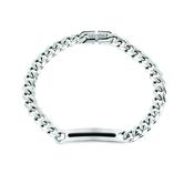 sector basic bracelet stainless steel  &amp;  black enamel image
