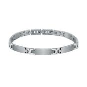sector basic bracelet shiny &amp; brushed finishing 22cm image