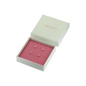 ted baker melanyy: celestial stud earring gift set gol and silver tone clear crystal image