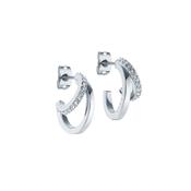 ted baker helias: crystal double hoop crystal earring