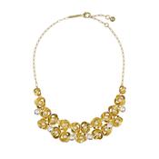 ted baker floressa: pearl flower necklace gold tone image