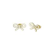 ted baker bowie: tie bow enamel stud earrings image