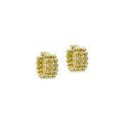 ted baker bonny: crystal bobble small gold tone hoop earrings