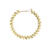 ted baker amelia: abstract heart necklace gold tone image