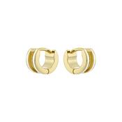 ted baker rolo: classic colour enamel roll huggie earrings image