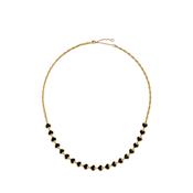 ted baker hazel: enamel heart gold tone chain necklace image