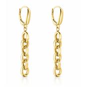 14ct Gold Belcher Drop Earrings image