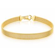 14ct Yellow Gold Mesh Bracelet image