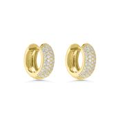 Gold Pavé Earrings image