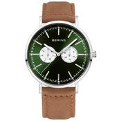 Gent's Bering Slim Brown Strap Watch image