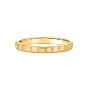 18ct Yellow Gold Textured 2mm Wedding Band image