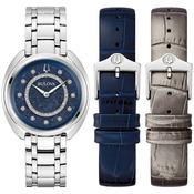 Ladies' Bulova Duality Multi-strap Watch image
