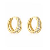 9ct Gold Double Hoops