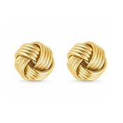 9ct Yellow Gold Knot Earrings image