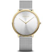 Bering Unisex Classic Gold &amp; Silver Watch image