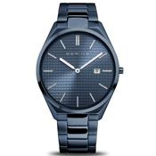 Gent's Bering Ultra Slim Blue Watch image