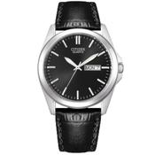 Gent's Citizen Classic Black Dial Leather Strap image