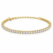 Gold Celeste Tennis Bracelet