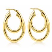 Gold Double Hoops image