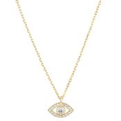 Gold Evil Eye Necklace