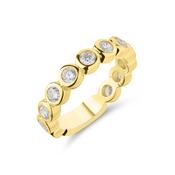 Gold Orbit Ring