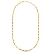 Gold Paperclip Chain Necklace image
