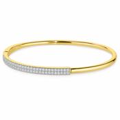 Gold Pavé Bangle image
