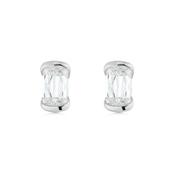 9ct White Gold Cushion Cut Diamond Studs