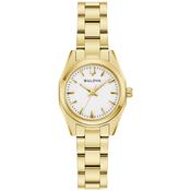Ladies' Bulova Surveyor Gold Watch image