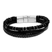 Gent's Steelwear Honolulu Leather Bracelet image